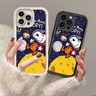 Casing OPPO reno 11 10 4 5 6 7 se 8 9 pro 4z 5z 6z 7z 8z 8T 5G reno5Z reno7Z reno8Z reno10 PRO+ T311TB Space Snoopy Pokemon Shockproof Soft Phone Case
