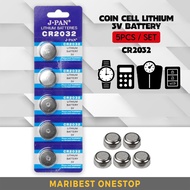 J-PAN CR2032 Battery Button Cell Battery Car Key Watch Battery CR2032 Lithium Batteri Bateri Bulat K