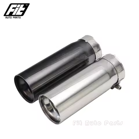 Car Muffler Tips For M2 M3 M4 Stainless Steel M Exhaust End Tip 74mm Inlet 80mm Outlet Exhaust Tail 