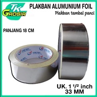 Alumunium FOIL TAPE PLAQUEBAN/POT PATCHING PLAQUEBAN