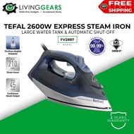 Tefal Express Steam Iron FV2887 (2600W) FV1848/ECO Master Energy Saving (1800W) FV1721/(1200W)FV1024 /FV1941/ FV2831