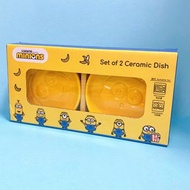Minions 迷你兵團 豉油碟 可入微波爐 洗碗機 小碟 2件 套裝