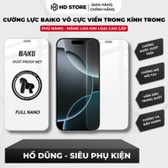 COMBO of 3 BAIKO Tempered Glass INFINITE Transparent Edge Super Clear Glass Full Screen Protection, 