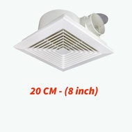 Exhaust Fan 8/10 12 Inch / 10" EXHAUST FAN PLAFON 10 INCH HEXOS FAN PLAFON 10"