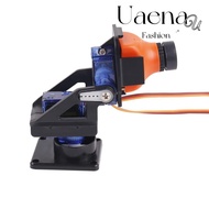 UAENAU PT Camera , 9g Steering Gear PTZ Ultrasonic Camera Mount, Aerial Model FPV Camera Pan Tilt Tw