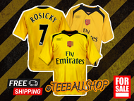 เสื้อฟุตบอลสโมสร อาเซน่อล ชุดเยือนปี 2002/2003 เกรดแฟนบอล Arsenal Retro Jersey 2002/2003 ( AAA )