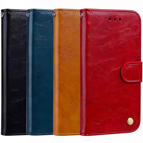 Luxury Leather Wallet Flip Case For Xiaomi 17 Ultra Mi 11 Lite 5G Redmi A3 6A 7A 8A 9C NFC 5 Plus No