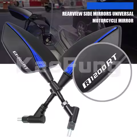 For BMW R1200GS R1200 GS RT R1200RT Universal 10mm Motorcycle Accessories Rearview Scooter Mirror Re