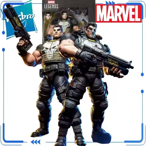 Genuine Hasbro Marvel Legends Series Marvel Rivals The Punisher Collectible Decorative Desktop Displ