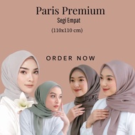 Jilbab Segi Empat Paris Premium Voal Hijab Krudung Segiempat ORI