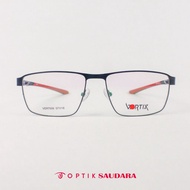 Optik Saudara - Vertix Frame - Modern Metal Square Model F VER MTPL7006 C3 57