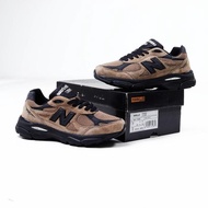 (VLTAVN) Sepatu New Balance 990 V3 Jjjjound Brown Black - NB 990