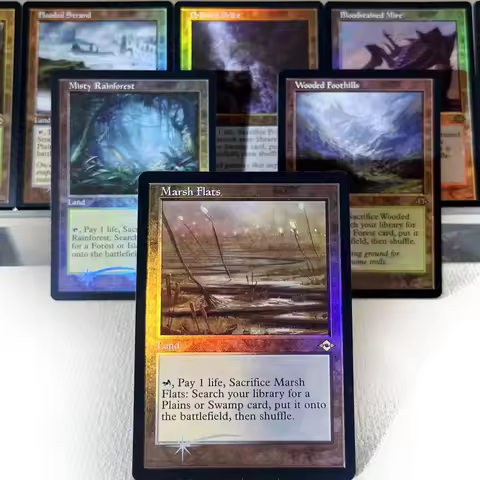 LTR MH3 UNF FOIL5-002 Tcg proxy Arid Mesa magical cards fetch lands shock land Nazgul Showcase water
