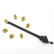 1-4Pcs Car Door Brake Hinge Check Strap Replacement Durable Rubber Bush Bushings For BMW 7 Series E6