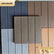 CATMALLER88 Plastic Wood Flooring, Anti-corrosion Waterproof Balcony Flooring, Anti mold Wear-resist