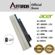 ACER AL10A31 BT.00603.121 LC.BTP00.128 LC.BTP00.129  D270G LT28 Laptop Battery