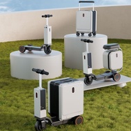 Electrically retractable201-inch luggage for cycling and travel, smart, can be taken on board, can b