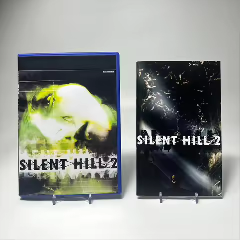 For PS 2 Game 'Silent Hill' Copy CD with Manual NTSC U/C/Pal Version FreeMcBoot Card with ESR Patch,