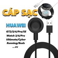 Cáp sạc cho đồng hồ Huawei Watch GT2/3/4/Pro/Ultimate/Cyber/SE/Honor... - Phù hợp với hầu hết đồng h