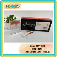 [GENUINE] TEST PAPER H2S 017.1 IN JOHNSON LIQUID - UK [INCLUDED CoA]