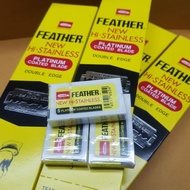 NEW Hi STAINLESS Razor Blades feather Brand
