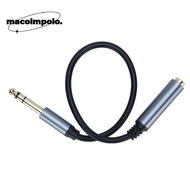 Extension Cable,  Gold Plated PVC Sheath 1/4 Inch Male to Female Cable, Wide Compatibility Balanced 