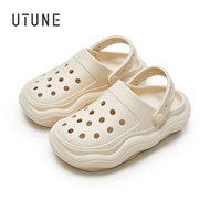 UTUNE Xăng Đan Đế Dày Giày Đi Guốc Cho Nữ Giày Sandal Đi Biển Đế Giày Vài Lỗ Giày Lười Thời Trang Ng
