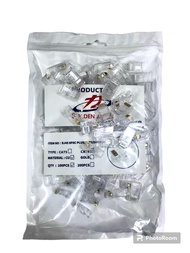 HẠT MẠNG RJ45 Cat6 hãng Golden Japan túi 100 hạt