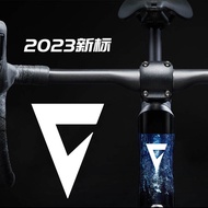 Bicycle Road Bike Bicycle Sticker Garland Suitable for 23 GIANT TCR PROPRL Road Frame Lower Tube Head Pipe Mark Color-Changing Beautification Waterproof Sticker