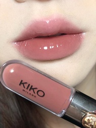 Kiko Double-Ended Lip Glaze 108 Water Light Texture แอพพลิเคชั่นสีง่าย เหมาะสําหรับทุกสภาพผิว