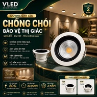 Anti-glare Downlight 75 / 90- 7W / 9W - 3 color modes
