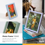 2A Photo Frame | Wall & Desk Frame | 5R/8R | Minimalist Home Decor | OFW Family Gift (Y2243)