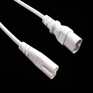 ly IEC 60320 C8 Plug to C7 Receptacle Male to Female Extension Power Supply Main Adapter Cable 0.3m/