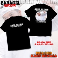 ADULT T-SHIRT KDM KANG DEDI MULYADI GUBERNUR WEST JAVA - TSHIRT DEDI MULYADI YOU MISKIN Latest Kang 