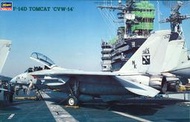 【小短腿玩具世界】HASEGAWA 長谷川 07212 美國 F-14D 雄貓 艦載戰鬥機 CVW-14 1/48