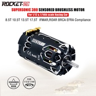 Rocket-RC 380 Brushless Motor 2-3S 3.175mm Shaft 8.5T 10.5T 13.5T 17.5T Sensored Motor for 1/12 1/14