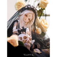 TinyFox Quarter Ashley Genuine bjd Doll MJD Six Point bjd Female Doll Two-Dimensional Figure Doll