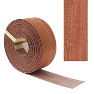 2 in x 50 ft (5 cm x 15 m) Sapele Hot Melt Adhesive Wood Edge Banding for Furniture Restoration / Ca