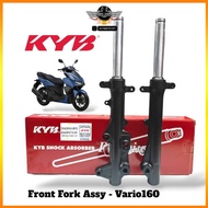 ORIGINAL KYB VARIO160 VARIO 160 FRONT FORK SET FRONT FORK SET ORI KAYABA VARIO160 BLACK DA3016/3017