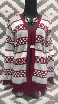 LONG HINATA CARDIGAN / KARDIGAN LONG HINATA / CARDIGAN HINATA / KARDIGAN RAJUT