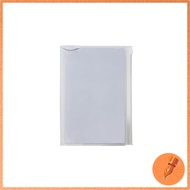 EDiT notebook cover for one page per day, B6 size, transparent PVC cover, refill sold separately.