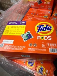 現貨 Tide Pods 3合1即溶果凍洗衣球(增量裝156粒)