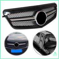 กระจังหน้ารถยนต์กันชนหน้า ABS ตะแกรงตาข่ายรังผึ้งสำหรับ Mercedes Benz E-Class W212 S212 2010 2011 20