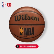 WILSON NBA Forge Plus Bola Basket Size 7 Indoor/Outdoor Basketball