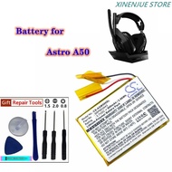 Wireless Headse Battery 3.7V/800mAh SRP603443 for Astro A50