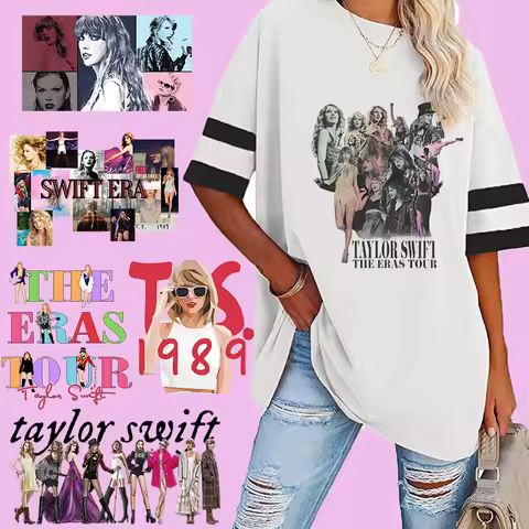 Taylors Swifts Heat Transfer Sticker Popular Singer Print Women Clothes DIY Decoration Applique T-sh