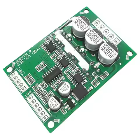 AS95-JYQD_V7.3E2,12V 24V 36V 15A 3 Phase BLDC Motor Driver Controller With Hall Effect High Efficien