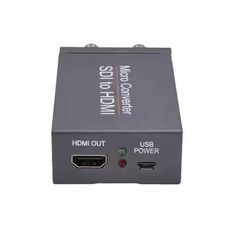 NK-M008 Micro SDI Converter SDI to HDMI/SDI to SDI 2 Routes Output Mini HD 1080P USB Powered Convert