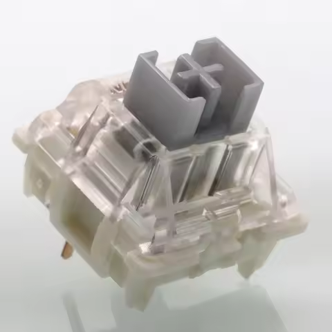 Gateron G Silver Pro Switch 43g Linear Pre-Lubed 3 Pins Hot Swap Switches For Mx Mechanical Gaming K