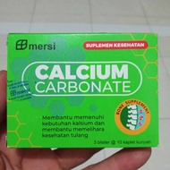 CALCIUM CARBONATE Suplemen Kesehatan 30tablet